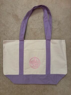 Trader Joe’s large tote bag, lavender